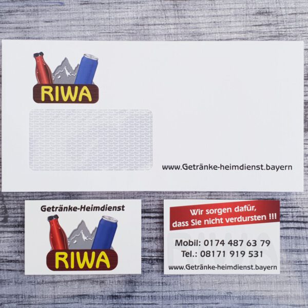 Mit der Geschäftsausstattung von c&w - das Werbezentrum in Geretsried, Landkreis Bad Tölz - Wolfratshausen, sind Sie perfekt aufgestellt. Ob Briefpapier, Briefumschläge, Visitenkarten oder Durchschreibesätze...